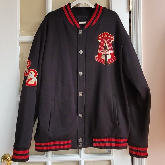Al Wissam Varsity Bomber Men's Jacket Size 2XL - Picture 1 of 16